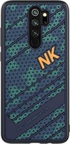 Voor Xiaomi Redmi Note 8 Pro NILLKIN schokbestendige 3D-textuur TPU + pc-beschermhoes