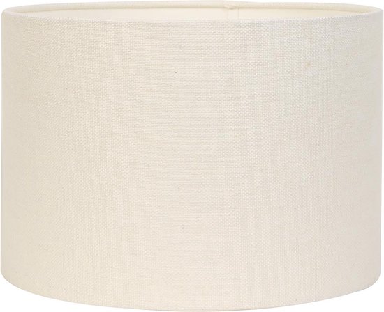 Foto: Light living cilinder lampenkap livigno eiwit 30x21cm voor tafellampen hanglampen