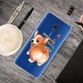 Voor Xiaomi Redmi 8A Lucency Painted TPU Protective (Corgi)