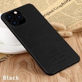 PINWUYO Pin Rui-serie Klassiek leer, PC + TPU + PU-leer Waterdicht en anti-val All-inclusive beschermende schaal voor iPhone 11 Pro (zwart)