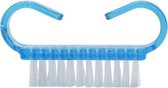 10 STKS Reinigingsborstel Gereedschap Nail Art Care Manicure Pedicure Stof verwijderen Kleine hoek Schone borstels (blauw)-Blauw