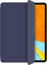 Voor iPad Pro 11 (2018) WIWU Magnetische 3-vouwbare horizontale flip PU lederen tas met houder en wek- / slaapfunctie (blauw)