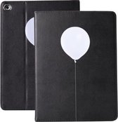 Voor iPad 9.7 (2018) / (2017) Cross Texture Horizontale Flip PU lederen tas met houder en slaap- / wekfunctie (ballon)