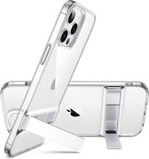 ESR Air Shield Boost Serie TPU + aluminium beschermhoes met metalen houder voor iPhone 12 Pro Max (transparant)