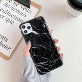 Marmeren patroon TPU beschermhoes voor iPhone 11 (zwart)