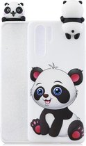 Voor Huawei P30 Pro schokbestendig Cartoon TPU beschermhoes (Panda)