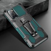 Voor Vivo V17 Armor Warrior schokbestendige pc + TPU beschermhoes (legergroen)