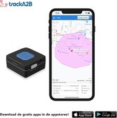 TrackA2B Persoonlijke GPS Tracker met batterij - GPS Voor Kind / Senior / Hond / Poes / Baggage  - Inclusief simkaart - Alarmfunctie - SOS Knop - Waterdicht - Beveiliging - Voor We