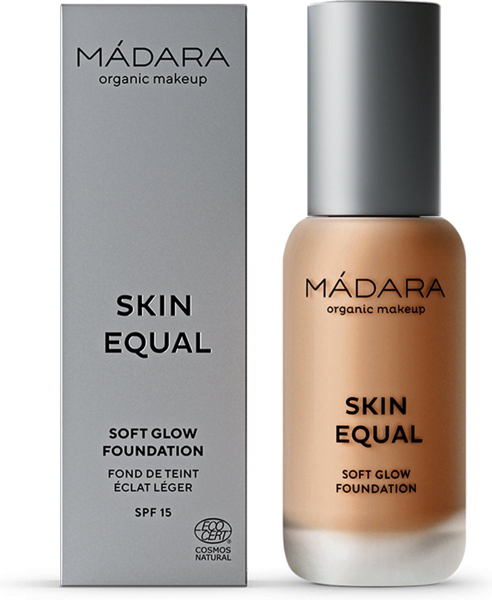 MÁDARA Skin Equal Foundation #70 Caramel 30 ml - vegan - SPF 15