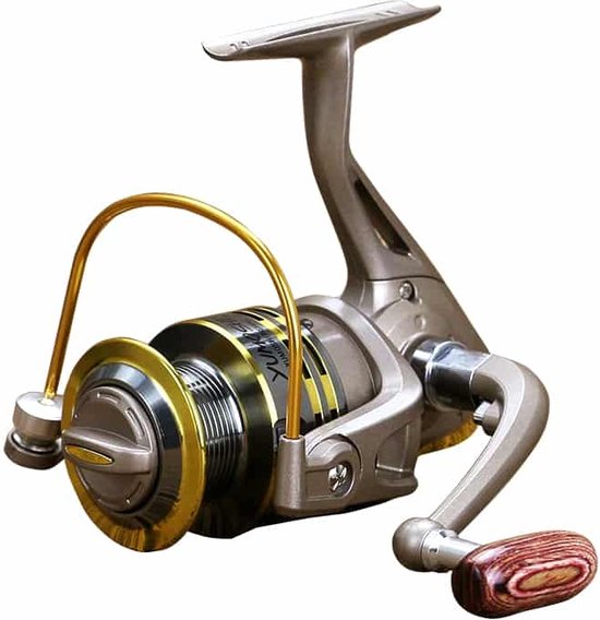 YUMOSHI GS1000 plein métal 12 roulements à billes poignée à bascule roue  pêche... | bol.com