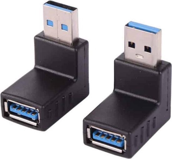 2 Stuks USB C Magnetische Adapter 90 Graden - 240W 40Gbps 8K Video - MacBook & Steam Deck