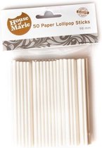 House of Marie - Papieren Lollipop Sticks - 98 mm - 50 stuks