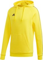 adidas - Core 18 Hoody - Voetbaltrui - M - Geel