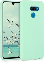 kwmobile telefoonhoesje voor LG K50 - Hoesje voor smartphone - Back cover in mat mintgroen