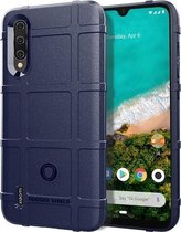 Volledige dekking schokbestendige TPU-hoes voor Geschikt voor Xiaomi Mi A3 Lite / Mi CC9 (blauw)