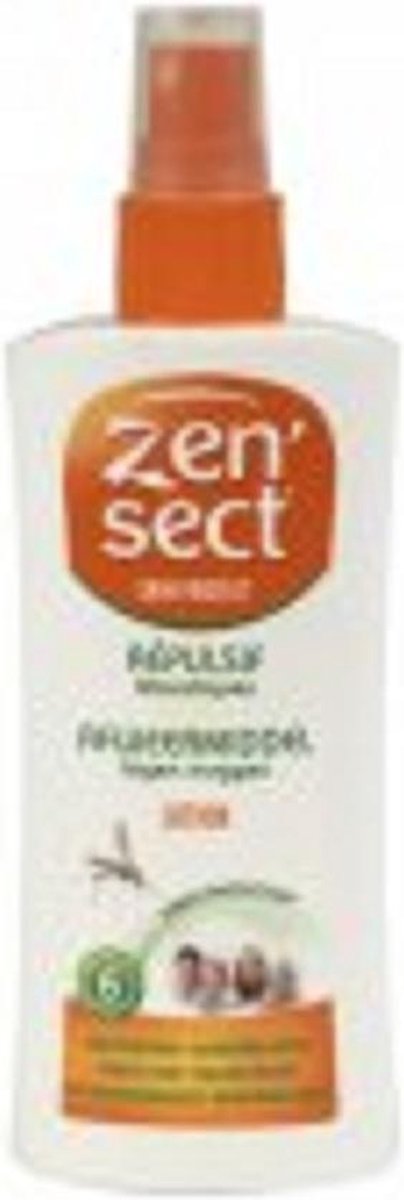 Goedkoopste Zensect afweermiddel muggen - insectenbeschermingsmiddel - Lotion spray 100 ml