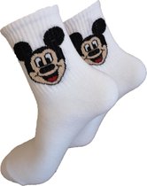 Verjaardag cadeautje voor hem en haar - Mickey Mouse Sokken - Tekenfilm Sokken -Tennis Leuke sokken - Vrolijke sokken - Luckyday Socks - Sokken met tekst - Aparte Sokken - Socks waar je Happy