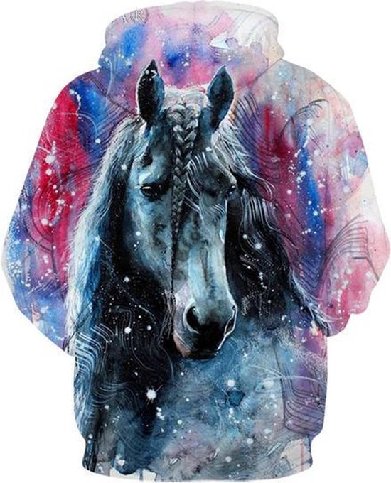 kleuring Verstelbaar Penetratie Hoodie Paard - XXL - vest - sweater - outdoortrui - trui | bol.com