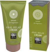 Bundle - Shiatsu - Anaal Relax Crème Voor Beginners met glijmiddel