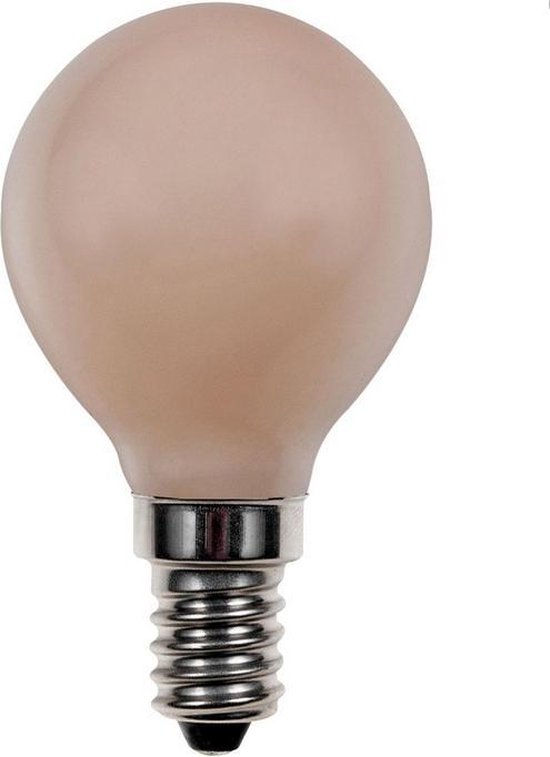 Bevestigen aan Overblijvend analoog Glow flame kogellamp 5W E14 LED Dimbaar | bol.com