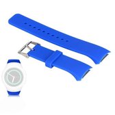 Polsband in effen kleur voor Galaxy Gear S2 R720 (blauw)