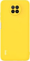 Voor Xiaomi Redmi Note 9T IMAK UC-2-serie Schokbestendige volledige dekking Zachte TPU-hoes (geel)