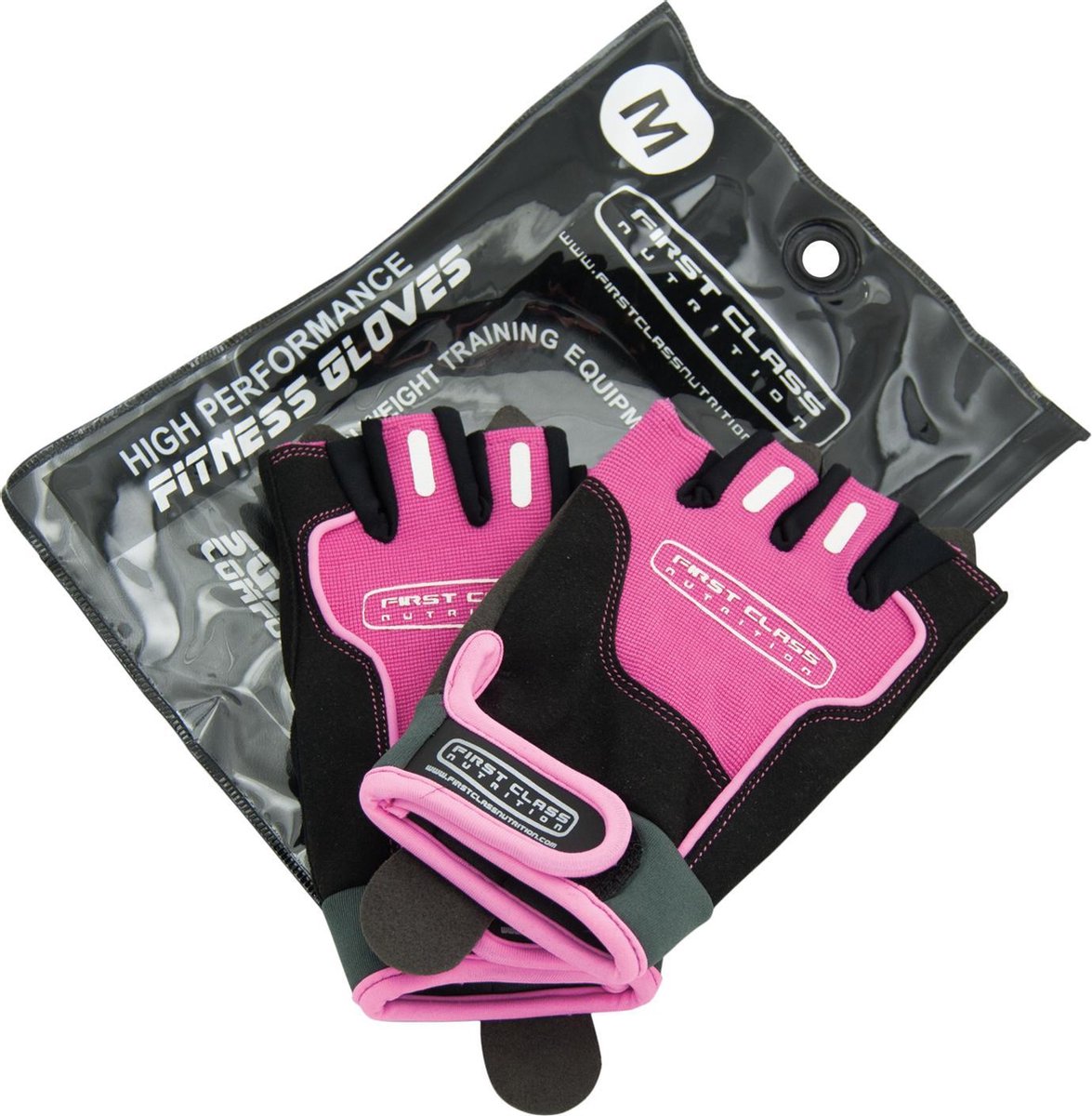 Gloves (M - Pink) - FIRST CLASS NUTRITION - Fitness handschoenen