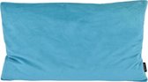Velvet Baby Blauw Long Kussenhoes | Fluweel - Polyester | 30 x 50 cm