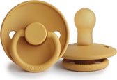 Frigg Classic Siliconen Fopspeen 0-6M | Honey Gold