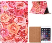 Bookcase Hoes Roze Rozen iPad Air 2 (2014) - 9.7 inch - A1566 - A1567