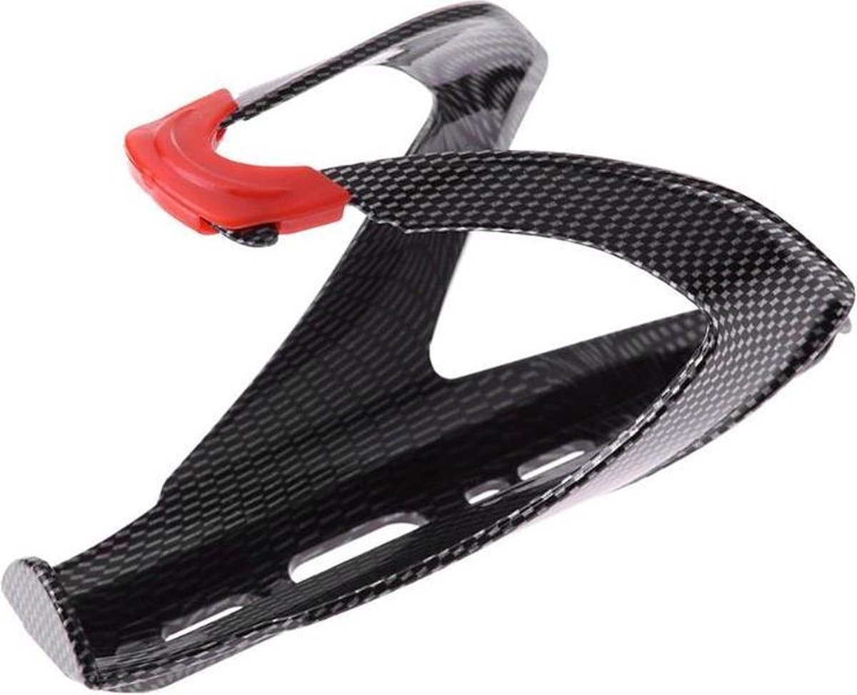 Premium Bidonhouder Racefiets - Fiets Accessoires - Bidon - Drinkfleshouder - Universeel - Mountainbike - Zwart/Wit