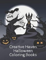 Creative Haven Halloween Coloring Books