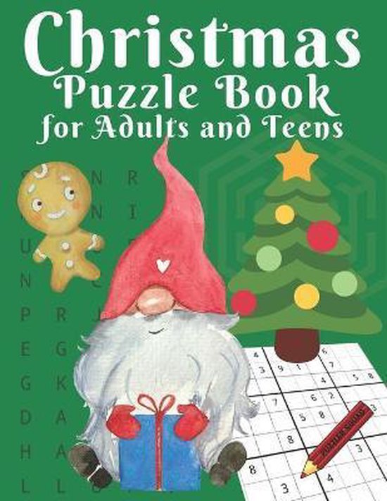 Foto: Christmas puzzle book for adults and teens