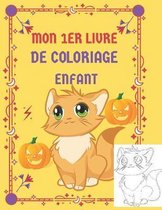 Mon 1er livre de coloriage enfant: Je colorie sans deborder 2-4 ans