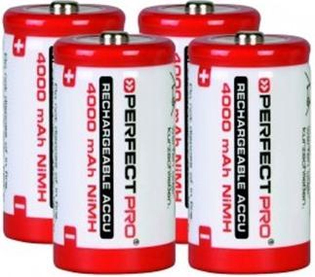 PerfectPro PP-C4 Batterij NiMH 4000 mAh, 4 stuks C | bol.com