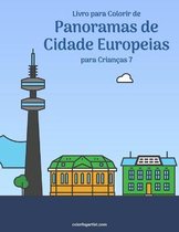 Panoramas de Cidade Europeias- Livro para Colorir de Panoramas de Cidade Europeias para Crianças 7