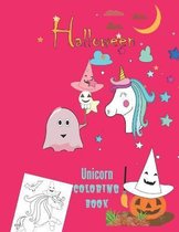 Halloween Unicorn Coloring Book