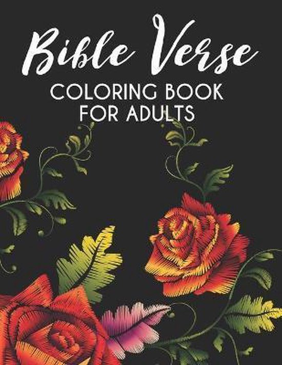 Bible Verse Coloring Book for Adults - cover