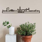 Skyline Venlo zwart mdf (hout) - 60cm - City Shapes wanddecoratie