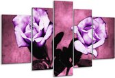 Peinture sur verre rose | Violet, blanc, noir | 170x100cm 5 Liège | Tirage photo sur verre |  F003876