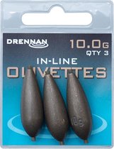 Drennan In-Line Olivette - Lood - 10.0g - Brons