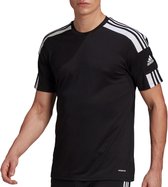 adidas Squadra 21 Sportshirt - Maat M  - Mannen - zwart - wit