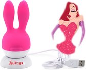 TipsToys Luxe Roger Clitoris Vibrators voor Vrouwen Tepels Sex Toys Cadeau Roze