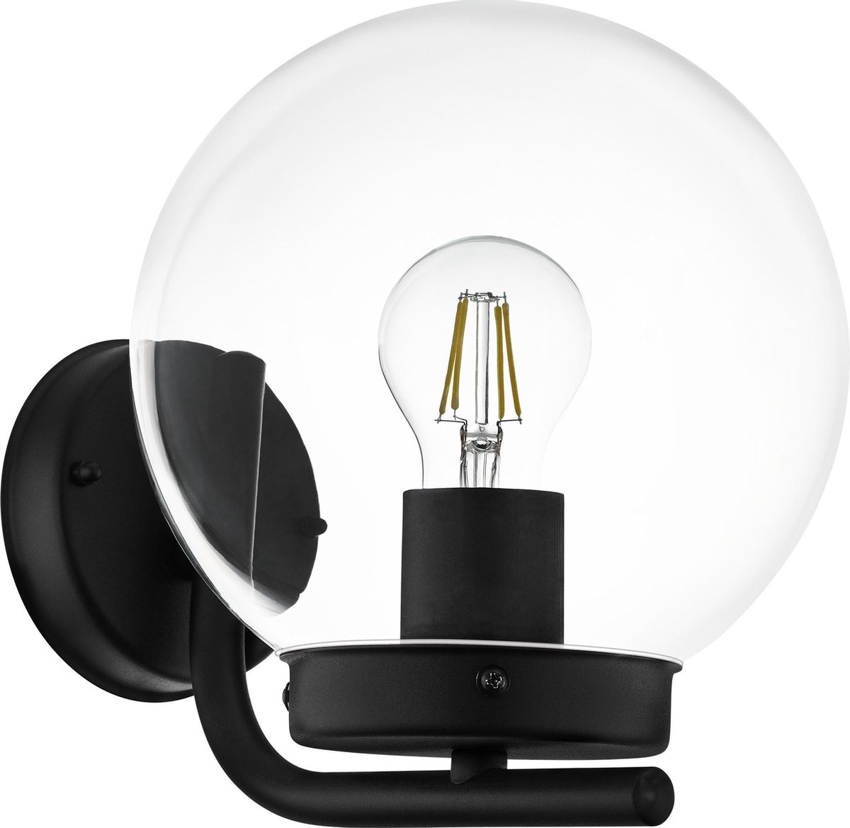 EGLO Taverna Wandlamp buiten - E27 - 20 cm - Zwart