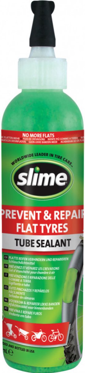 Slime Binnenband lekpreventie - Voorkomt en repareert lekkages tot 3mm