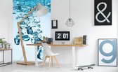 Dimex Ice Cubes Vlies Fotobehang 150x250cm 2-banen