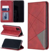 GSMNed – Leren telefoonhoesje Rood – Luxe iPhone 11 Pro hoesje Rood – Portemonnee – Pasjeshouder voor iPhone 11 Pro – Rood