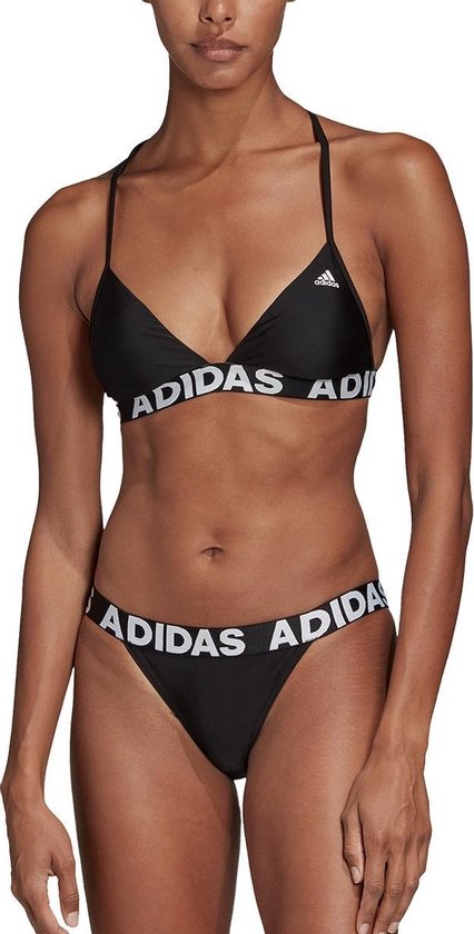 adidas - Neckholder Bikini - Zwart - Dames - maat 40 | bol.com