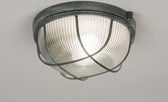 Lumidora Plafondlamp 72862 - E27 - Grijs - Betongrijs - Metaal - Badkamerlamp - ⌀ 17.5 cm