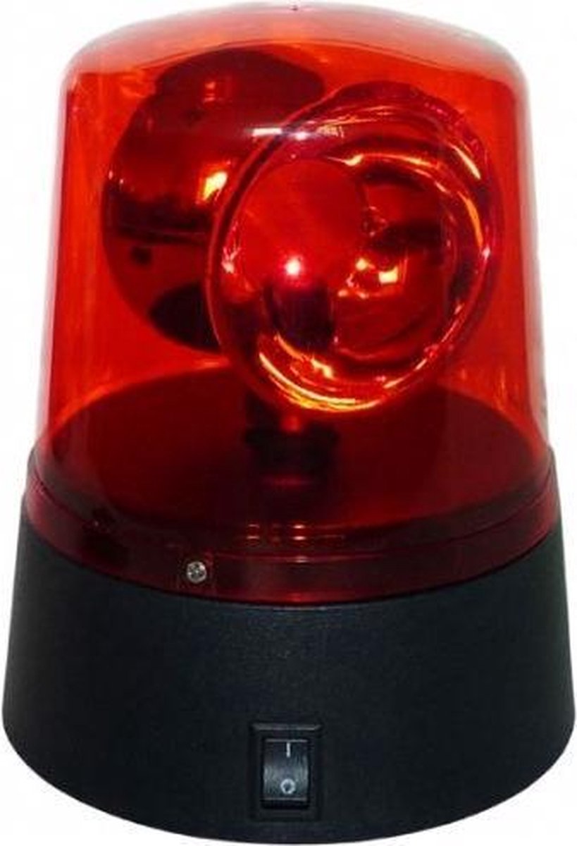 Party FunLights mini gyrophare rouge